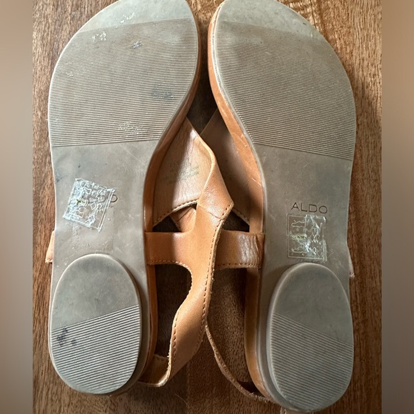 Aldo Jerilassi Leather Sandals - Picture 8 of 8